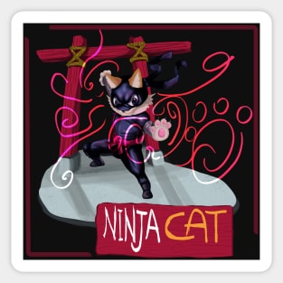 NINJA CAT v1 Sticker